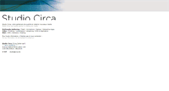 Desktop Screenshot of circa.be