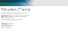 Tablet Screenshot of circa.be